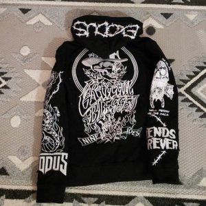 Iro Ochi black hoodie (Medium)